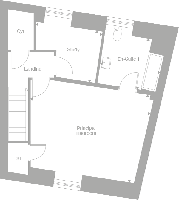 2D floor plan