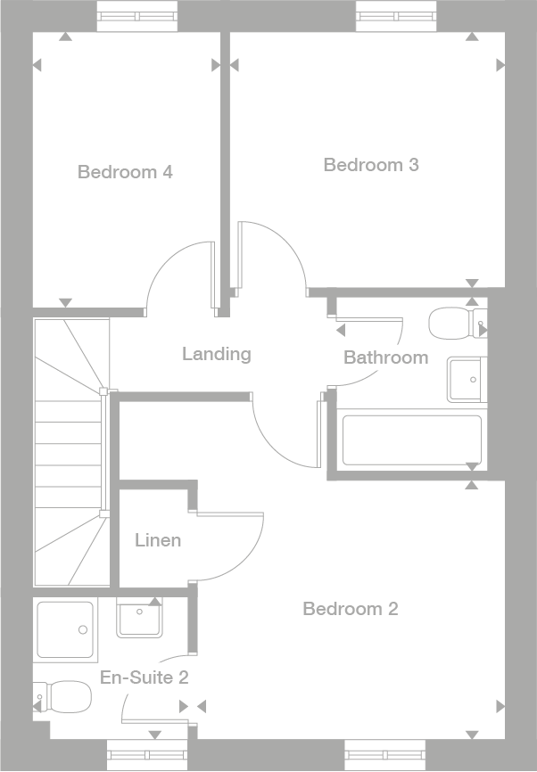 2D floor plan