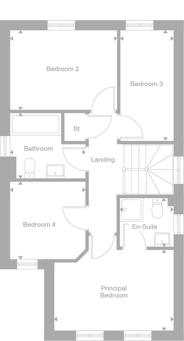 2D floor plan