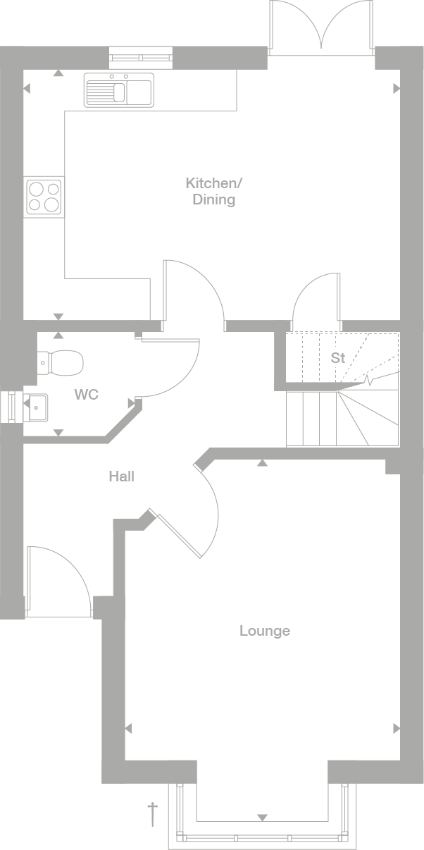 2D floor plan