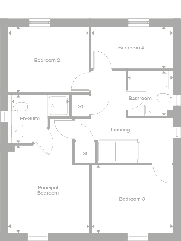 2D floor plan