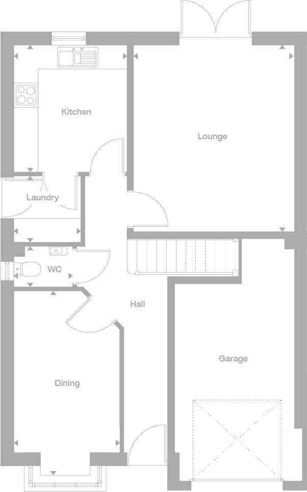 2D floor plan