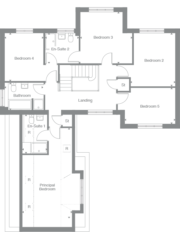 2D floor plan