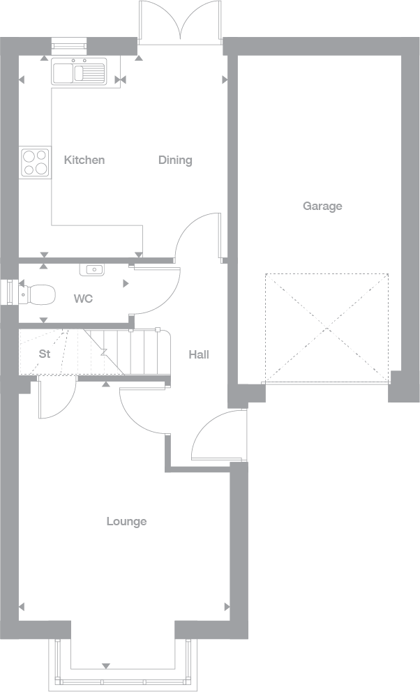 2D floor plan