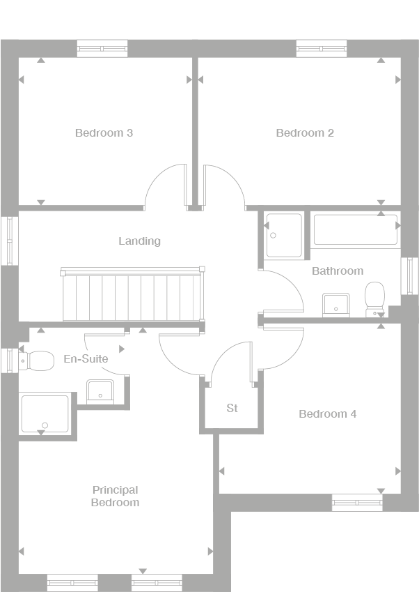 2D floor plan