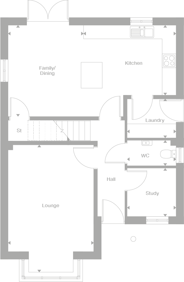2D floor plan