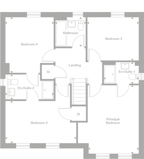 2D floor plan