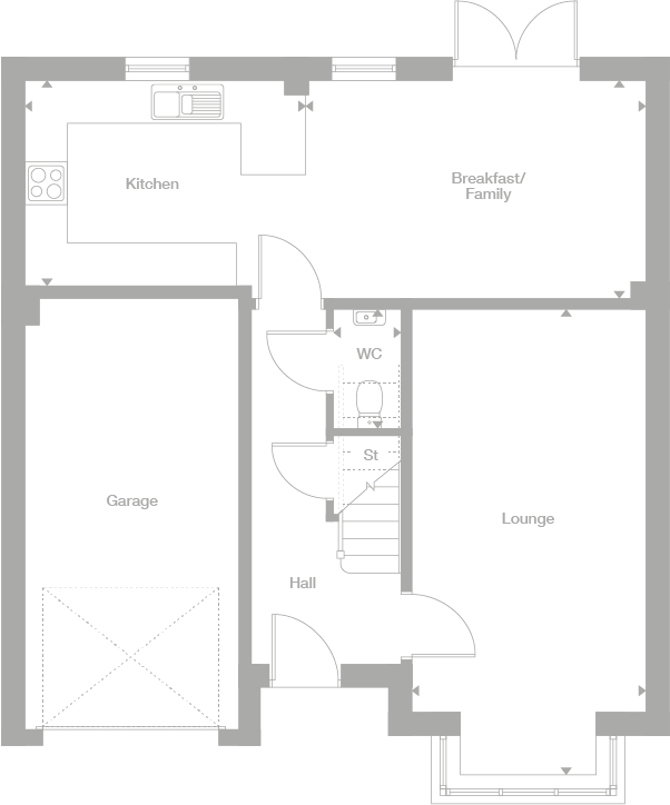 2D floor plan