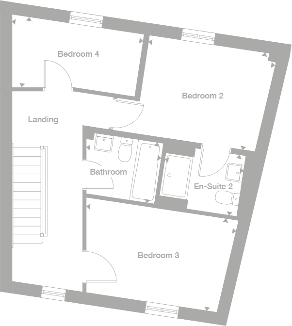 2D floor plan