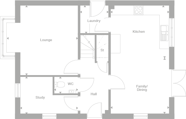 2D floor plan