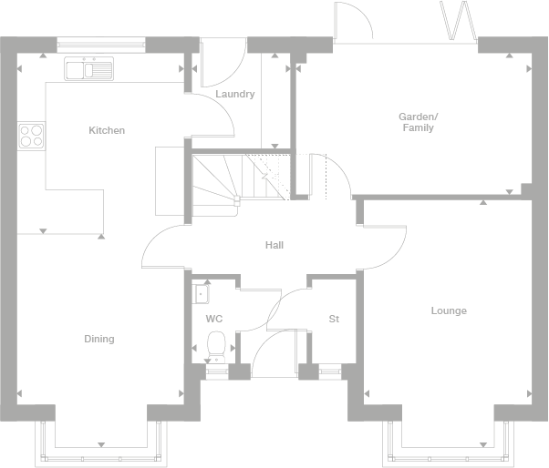 2D floor plan