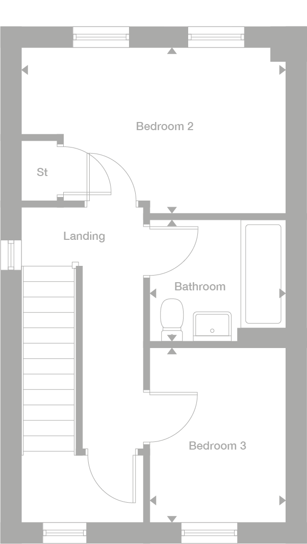 2D floor plan