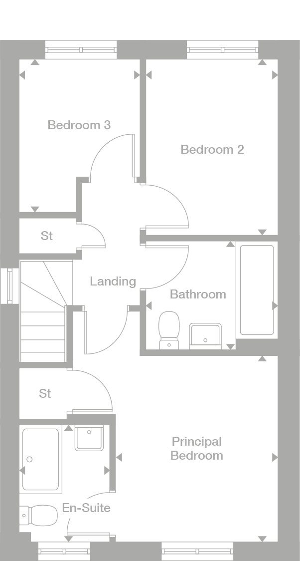 2D floor plan