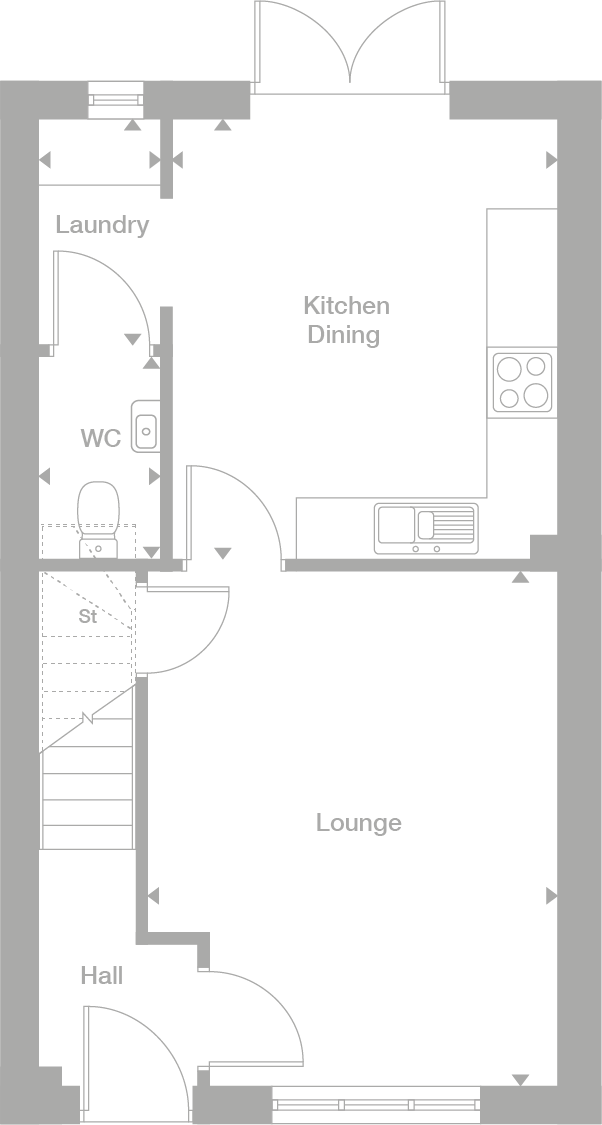 2D floor plan