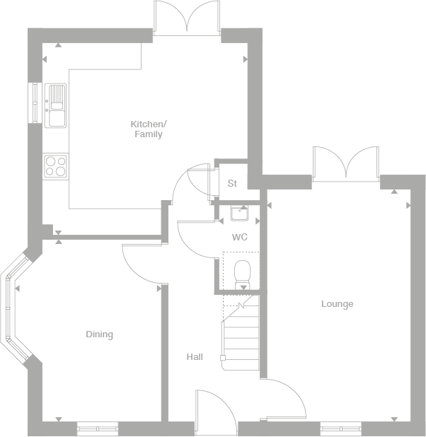 2D floor plan