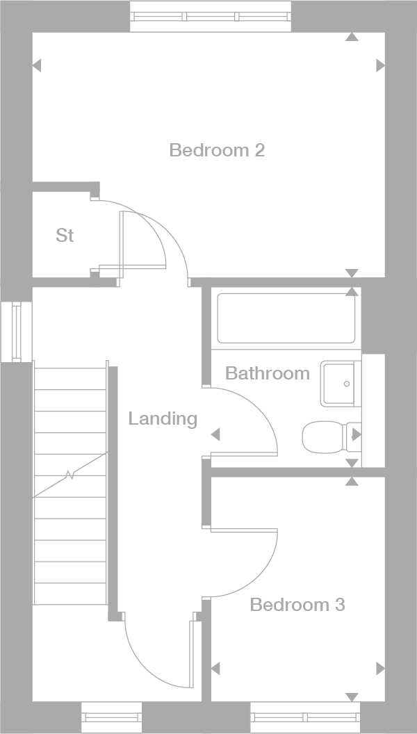 2D floor plan