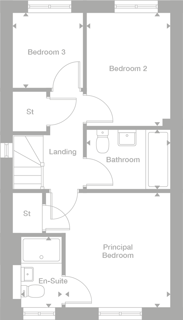 2D floor plan