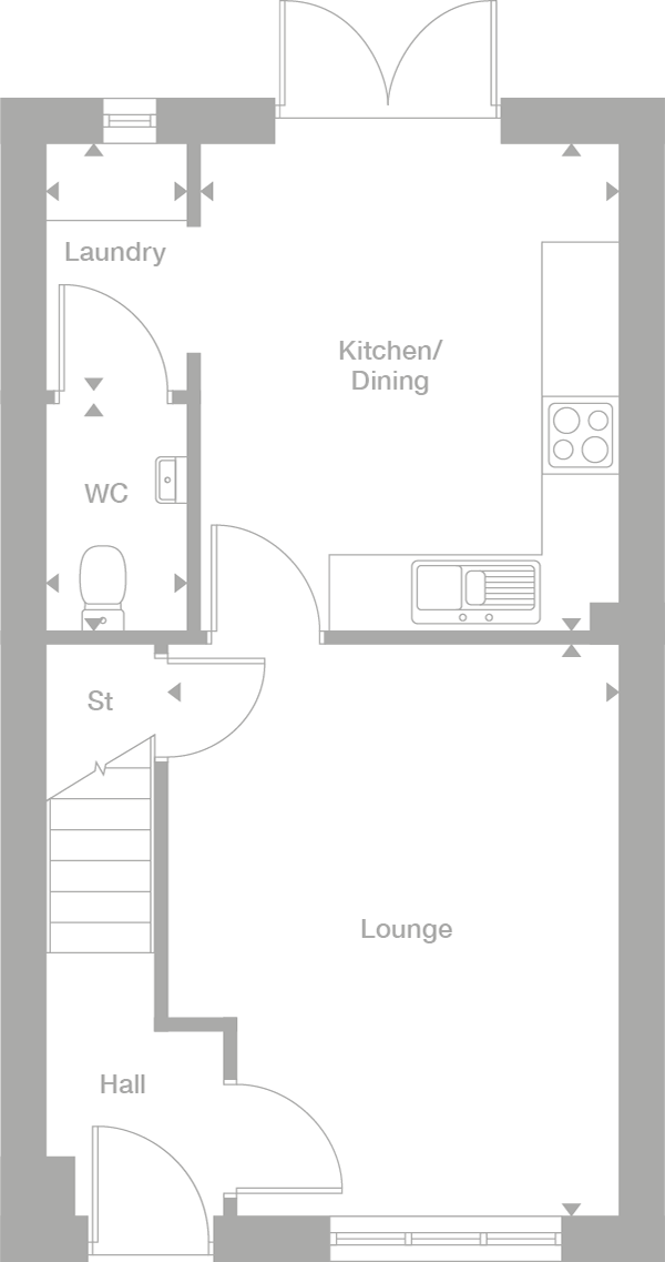 2D floor plan