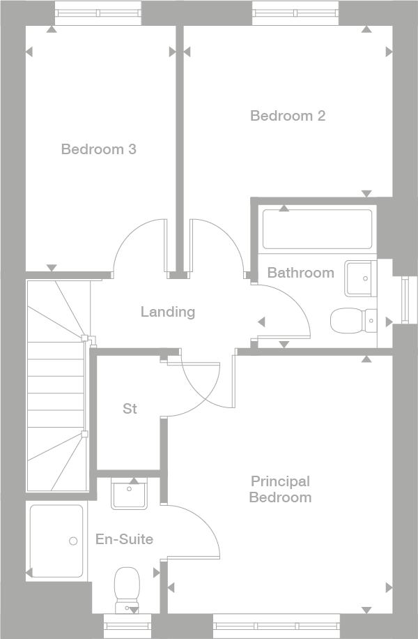 2D floor plan