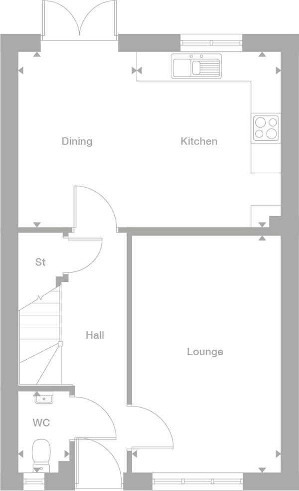 2D floor plan