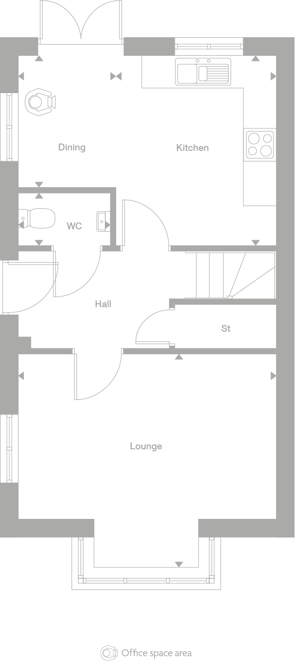 2D floor plan