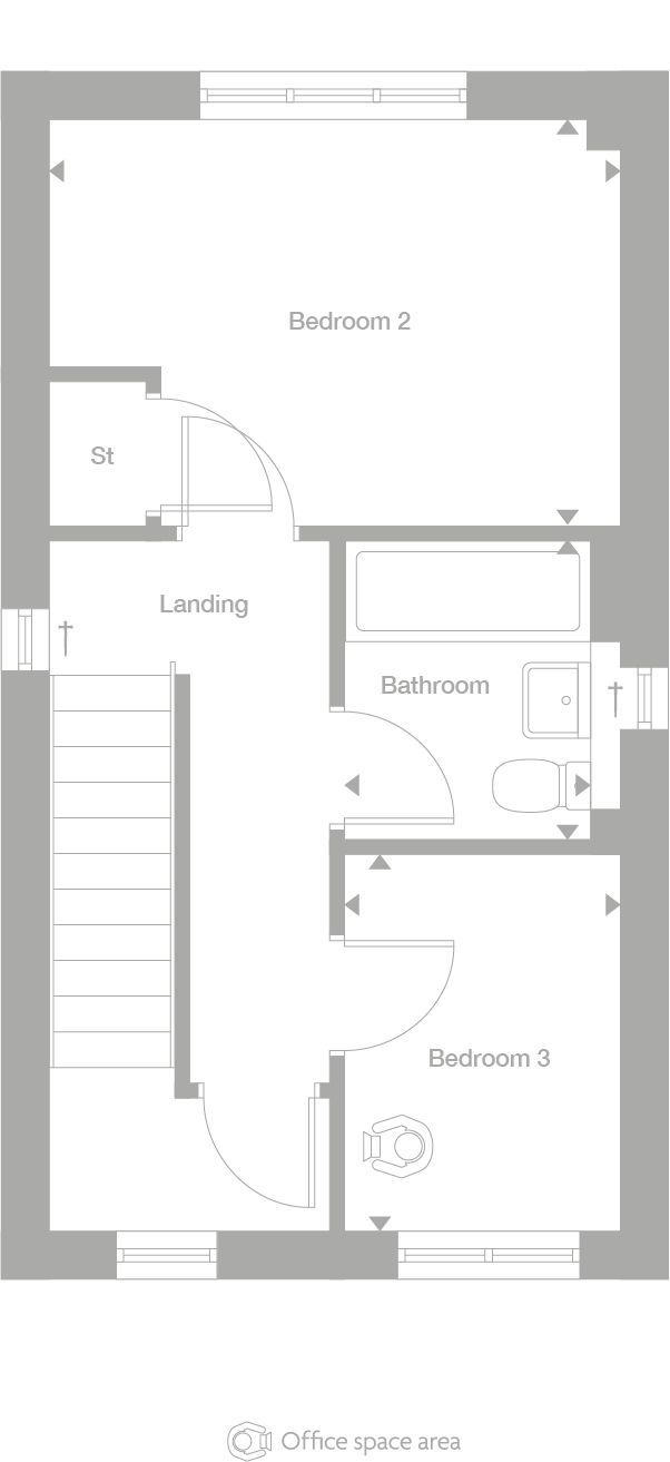 2D floor plan