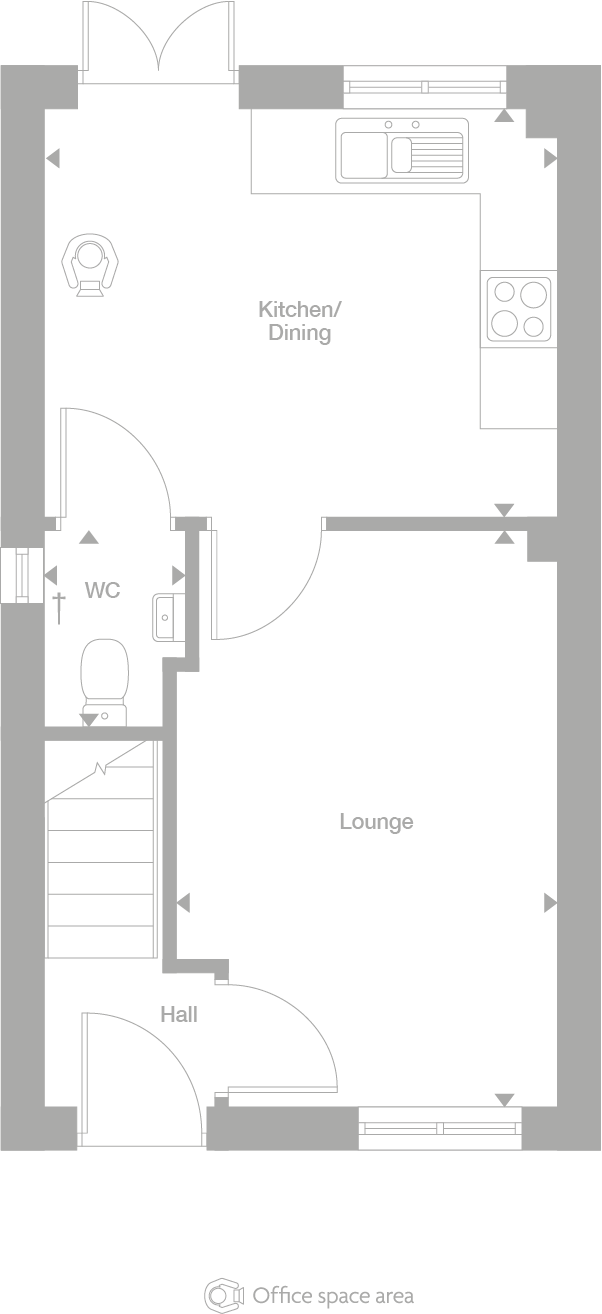 2D floor plan