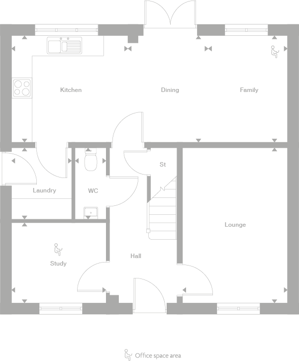 2D floor plan