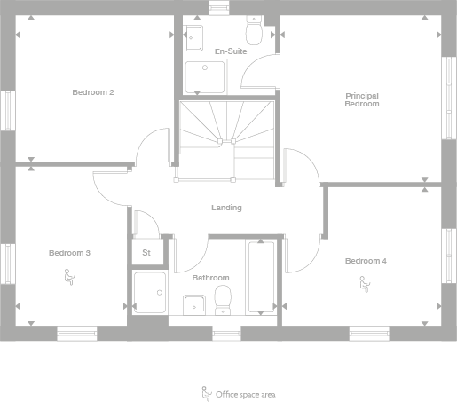 2D floor plan
