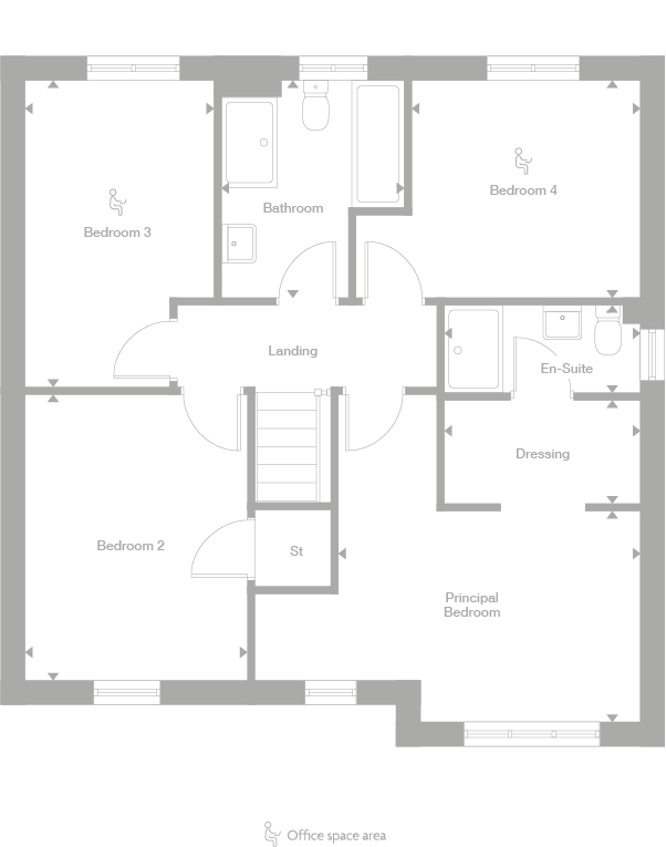 2D floor plan
