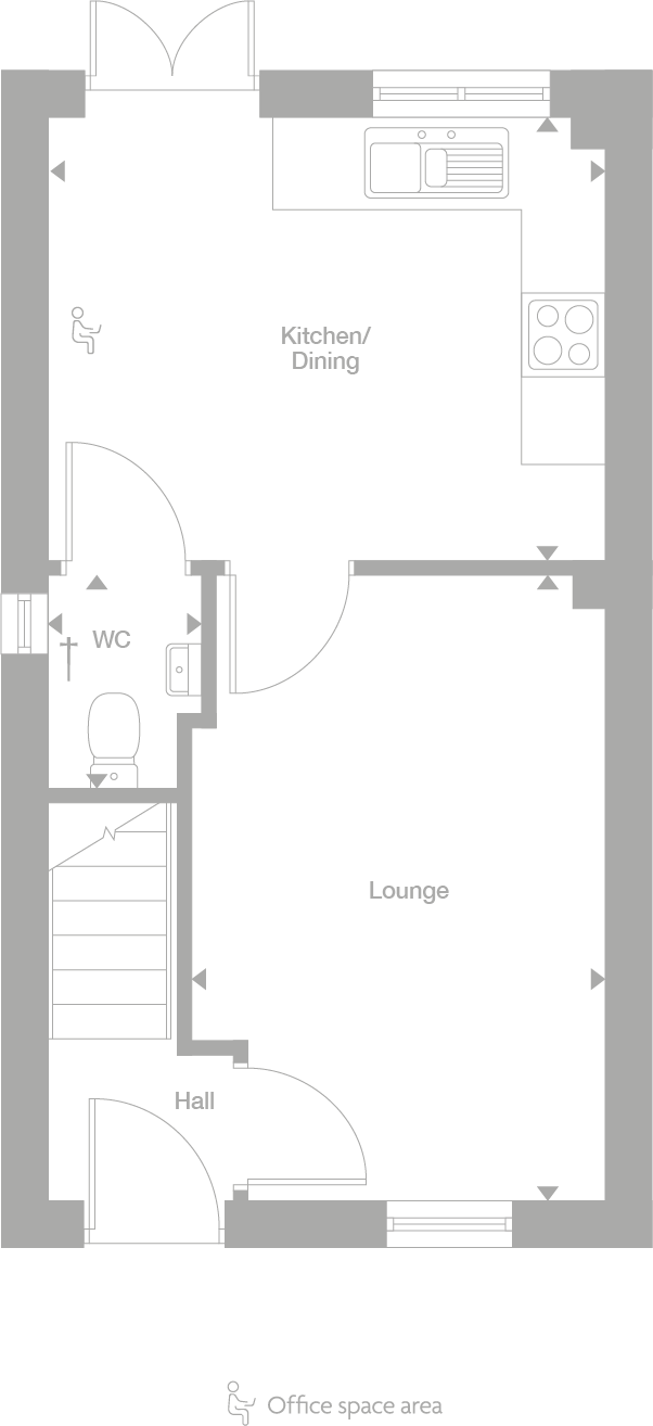 2D floor plan