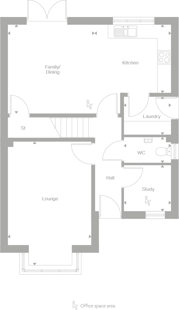 2D floor plan