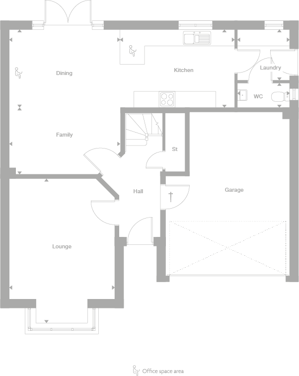 2D floor plan