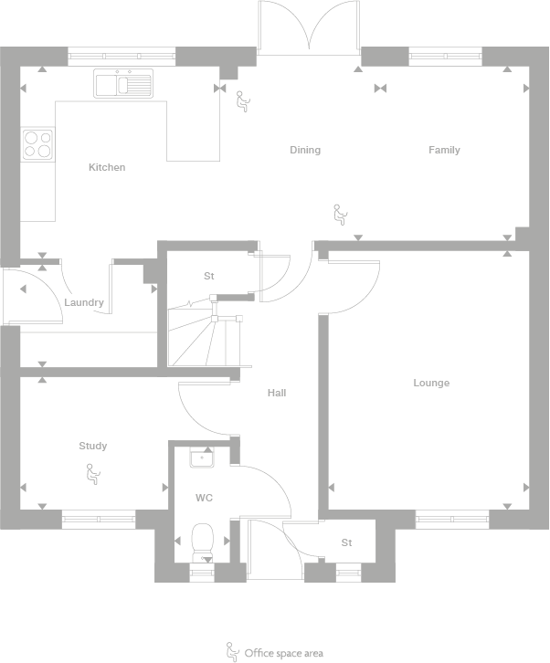 2D floor plan