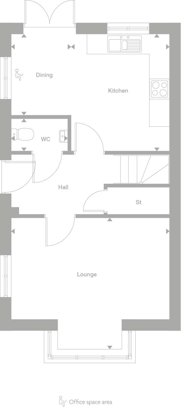 2D floor plan