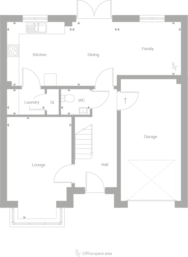 2D floor plan