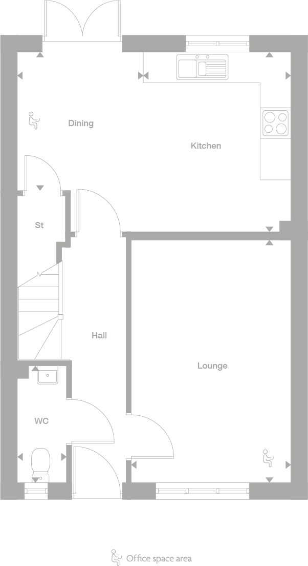 2D floor plan
