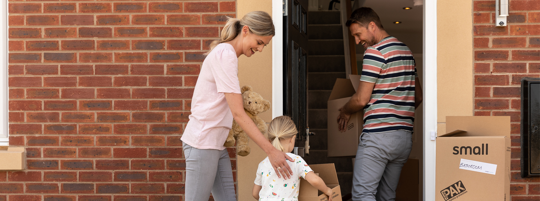 Family moving home