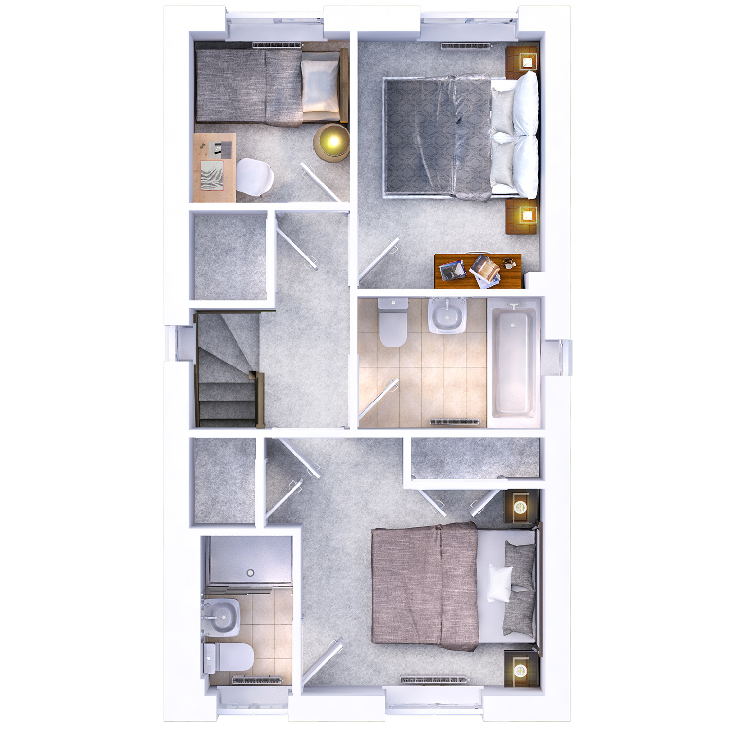 3D floor plan