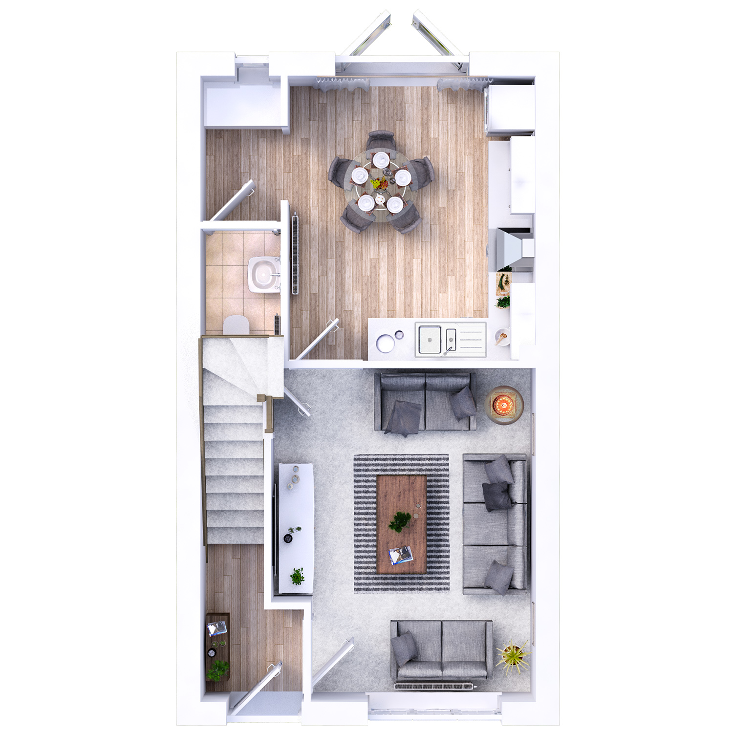 3D floor plan