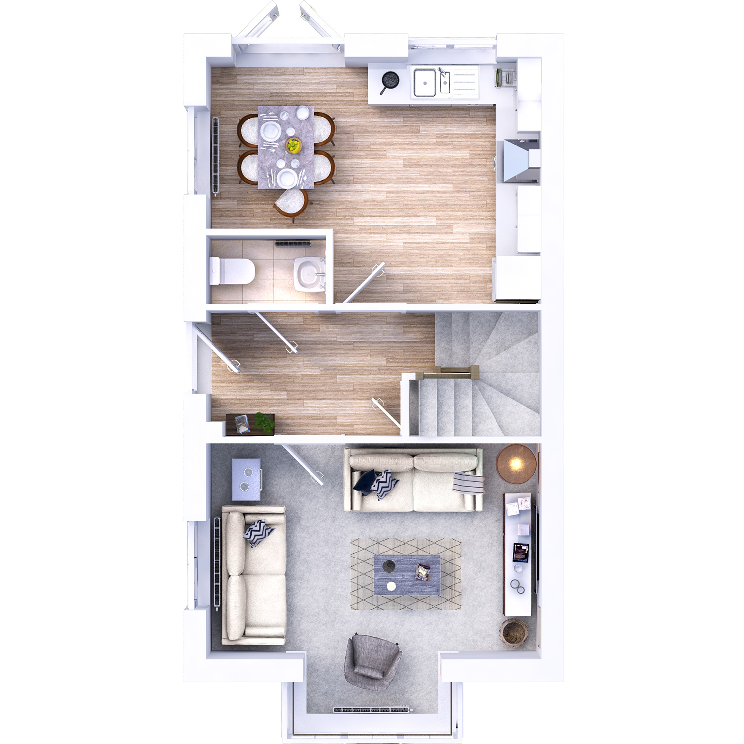 3D floor plan
