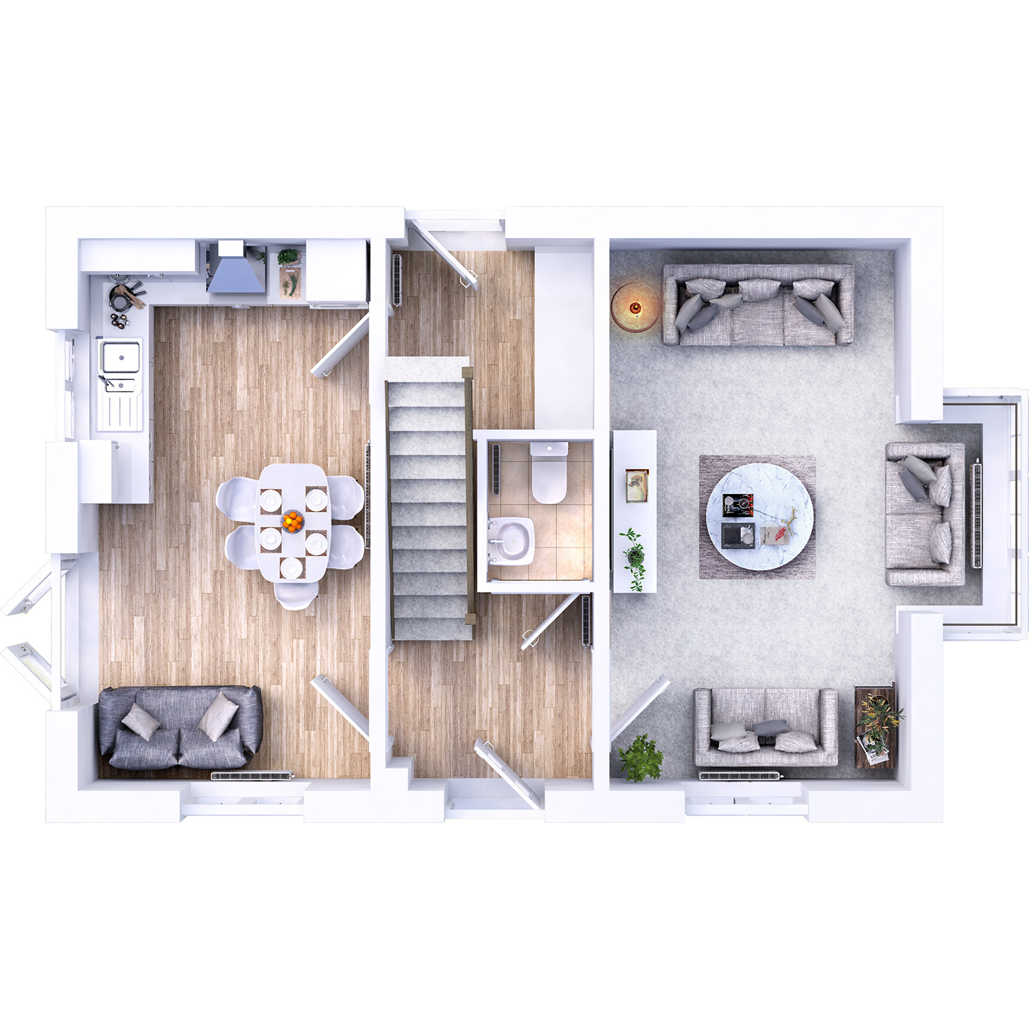 3D floor plan
