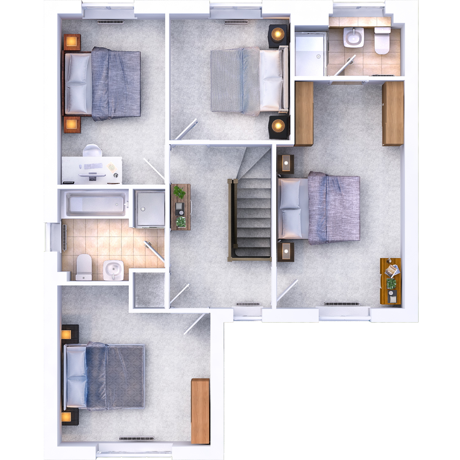3D floor plan