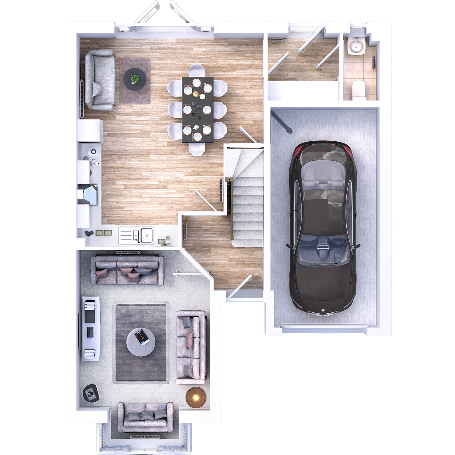 3D floor plan