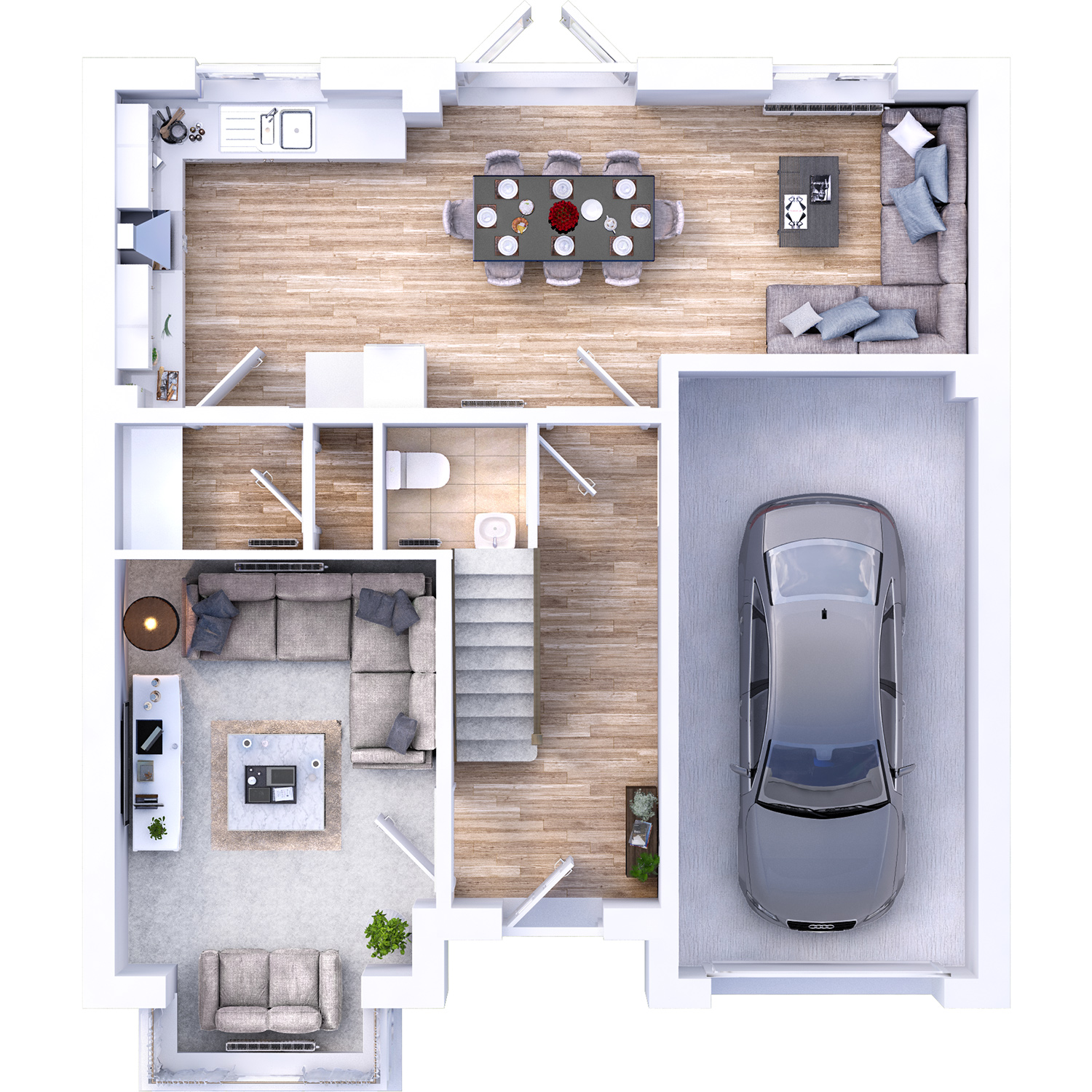 3D floor plan