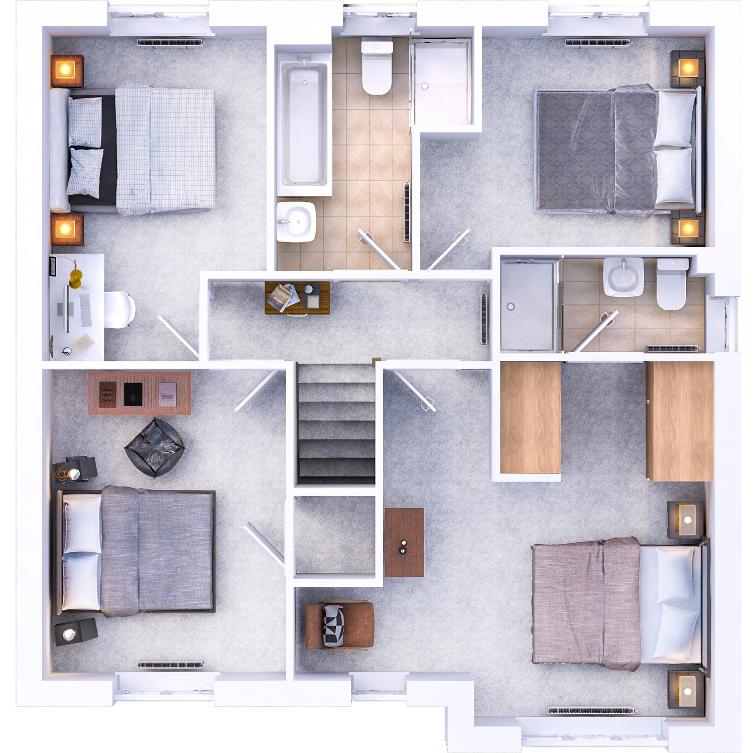 3D floor plan