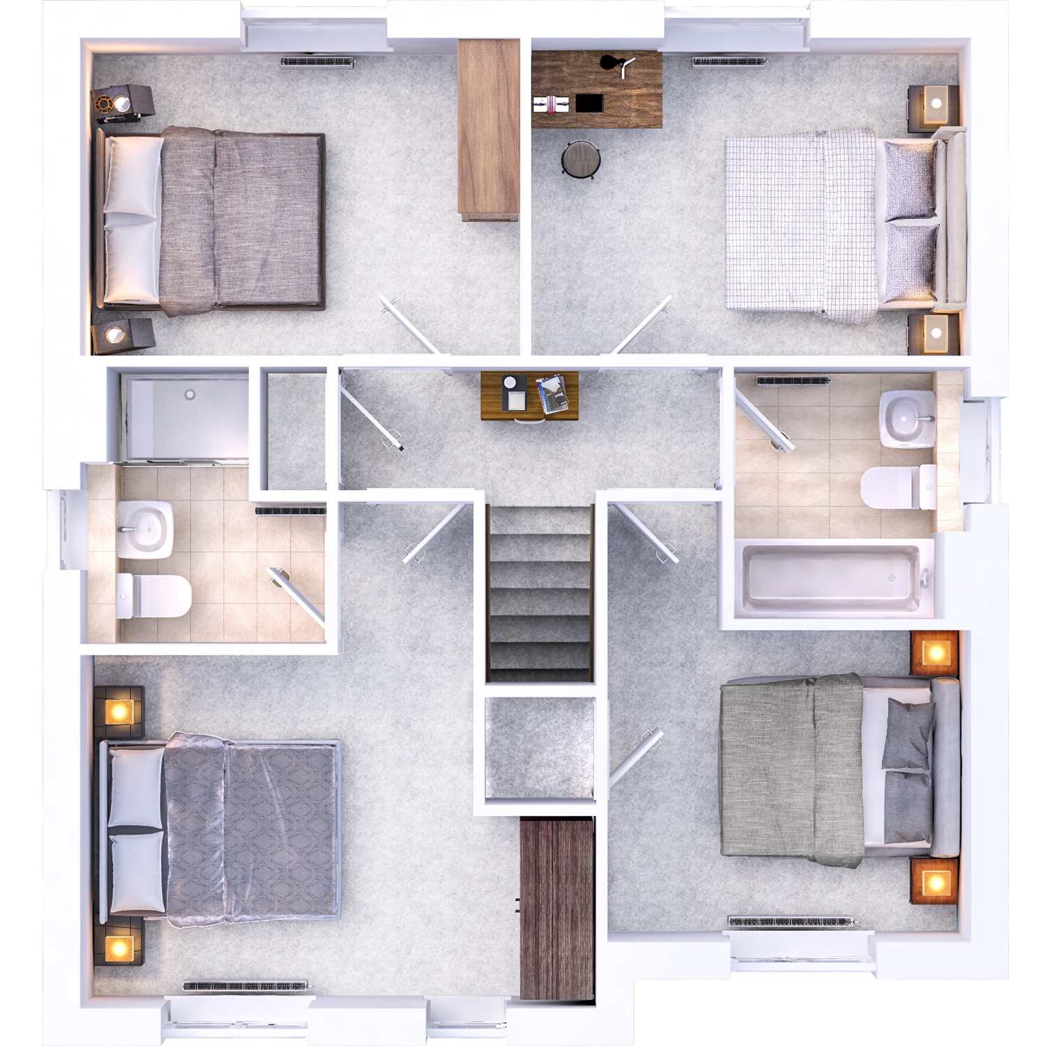 3D floor plan
