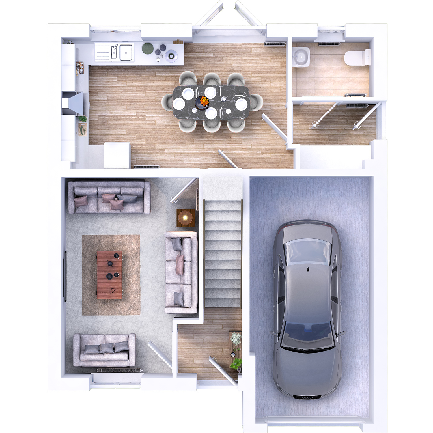 3D floor plan