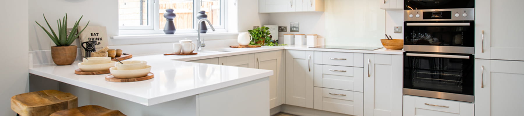 Kitchen in new build home
