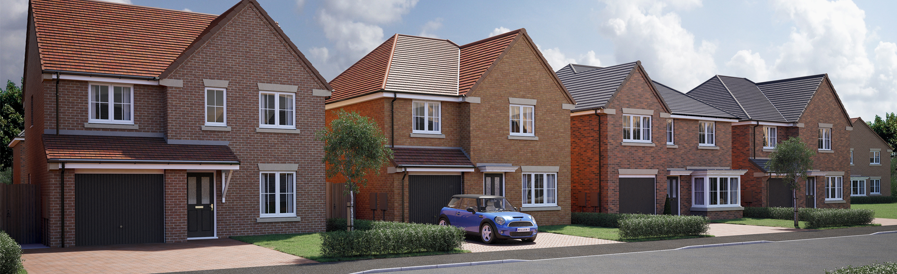 New Build Homes For Sale in Pelton Miller Homes